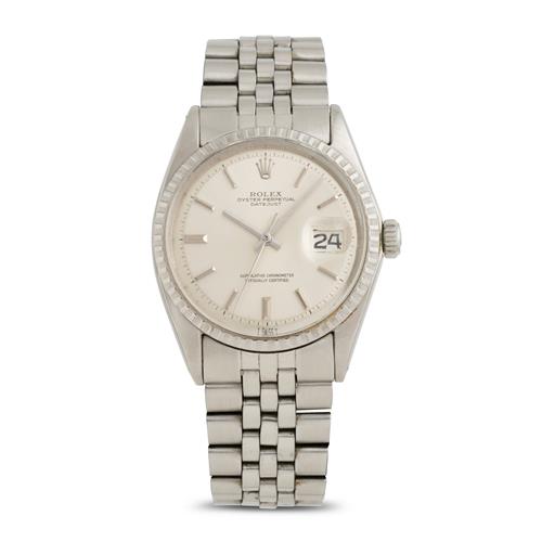 Rolex Datejust Ref 1603 A Stainless Steel Wrist Watch With Date And Bracelet Circa 1970