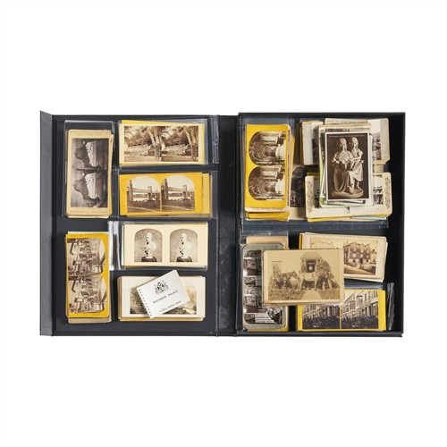 PHOTOGRAPHS, STEREOVIEWS, AND POSTCARDS: A VERY LARGE COLLECTION OF BRITISH SUBJECTS Mostly mid–late 19th century