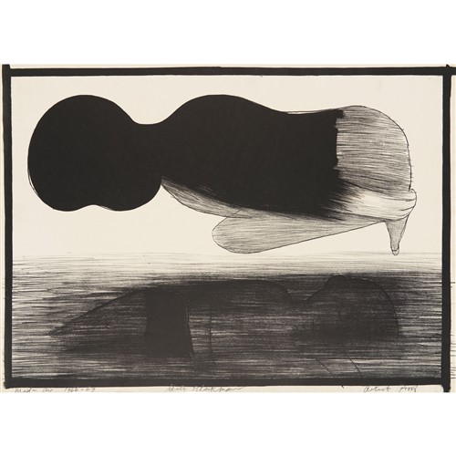 44 · CHARLES BLACKMAN (1928-2018) Mid Air (Aspendale Papers) 1966-67 lithograph, ed. A/P 56 x 78.5cm (sheet)