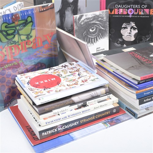 A GROUP OF ART CATALOGUES AND ART REFERENCE BOOKS