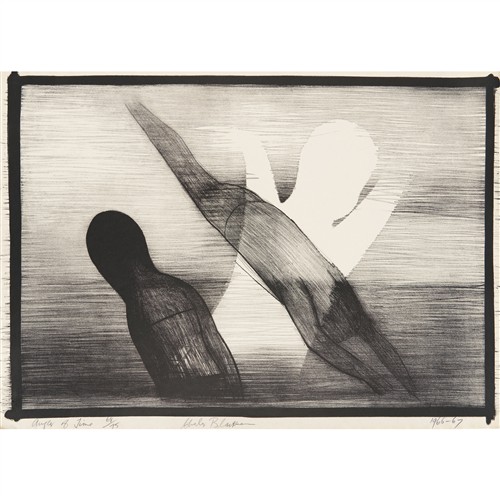 51 · CHARLES BLACKMAN (1928-2018) Angels of Time (Aspendale Papers) 1966-67 lithograph, ed. 68/75 55.5 x 78cm (sheet)