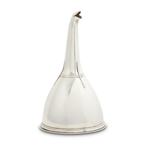 92 · A GEORGE III STERLING SILVER WINE FUNNEL Thomas Johnson, London, 1808