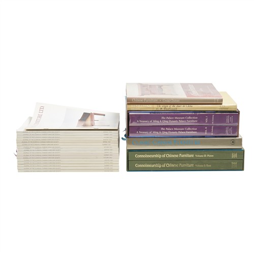 1003 · A COLLECTION OF 24 CHINESE FURNITURE REFERENCE BOOKS