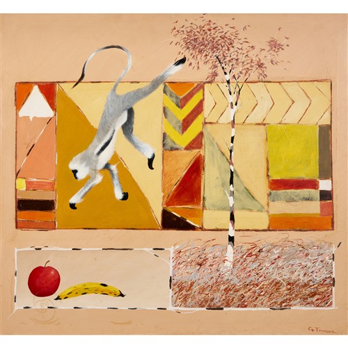 20 · GRAEME TOWNSEND (born 1954) Jumping for Juice oil on canvas 117 x 127cm (119 x 129cm framed)