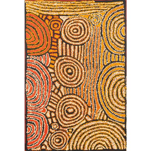 57 · WALANGKURA NAPANANGKA (c.1946-2014) Tjukurla 2006 synthetic polymer paint on canvas 90.5 x 61cm