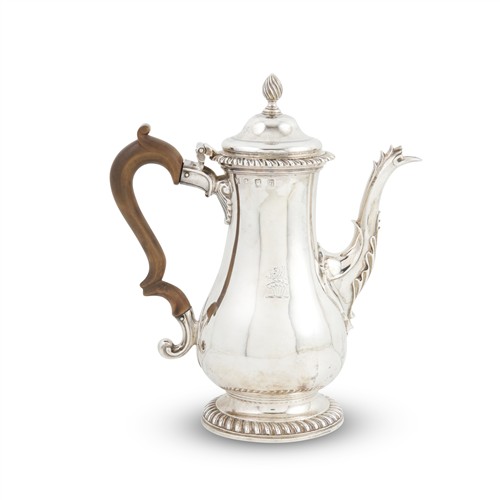 33 · A GEORGE III STERLING SILVER COFFEE POT Daniel Smith & Robert Sharp, London, 1765