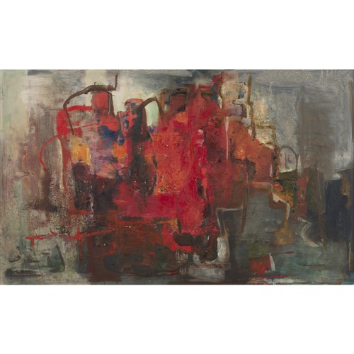 37 · MARGO LEWERS (1908-1978) Illumination oil on masonite 69 x 114cm