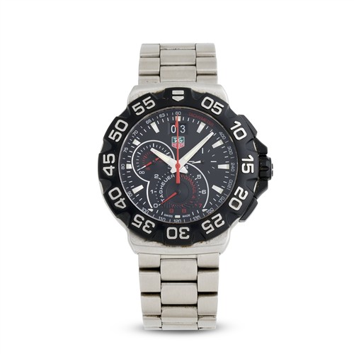 46 · TAG HEUER FORMULA 1 REF CAH1010 A STAINLESS STEEL CHRONOGRAPH BRACELET WATCH WITH DATE CIRCA 2005