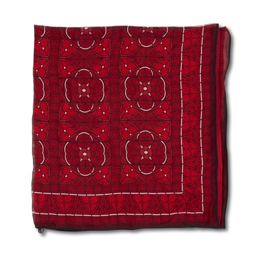 32 · ALEXANDER MCQUEEN, SILK SCARF