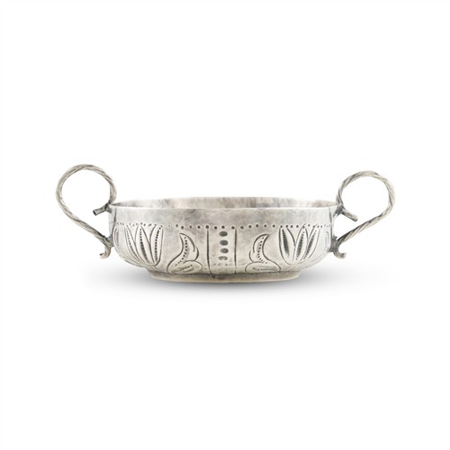 60 · A COMMONWEALTH OR RESTORATION STERLING SILVER TASTEVIN Gilbert Sheppard, London, circa 1660