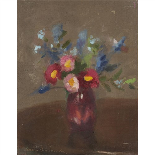 ALMA FIGUEROLA (1902-1970) Still Life oil on canvas laid on board 32.5 x 26cm