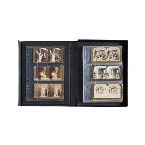 STEREOVIEWS: A GROUP OF VIEWS OF THE ACROPOLIS AND ELSEWHERE AROUND ATHENS Variously second half 19th century