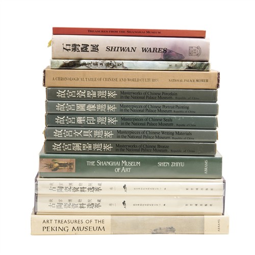 1008 · 17 BOOKS ON CHINESE ART MUSEUM COLLECTIONS