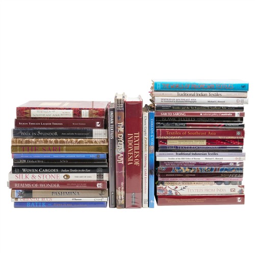 1014 · A LARGE COLLECTION OF 88 REFERENCE BOOKS ON SOUTHEAST ASIAN TEXTILES