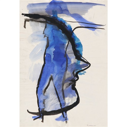 94 · CHARLES BLACKMAN (1928-2018) (Barbara's Vision) c.1970 watercolour and ink on paper 50.5 x 38cm