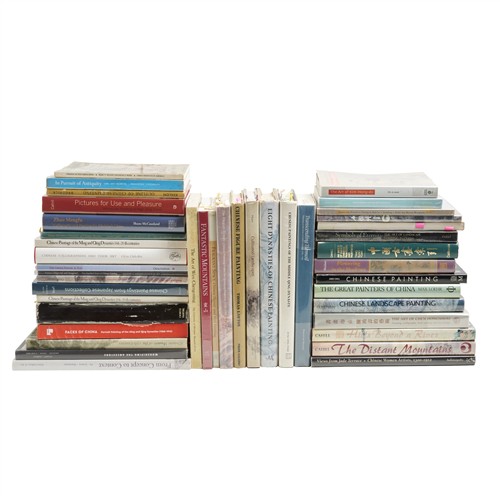 1039 · A LARGE COLLECTION OF 42 REFERENCE BOOKS ON CLASSICAL CHINESE PAINTINGS