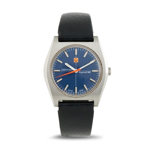 53 · CERTINA ARGONAUT 280 REF 5201 280 A STAINLESS STEEL WRIST WATCH CIRCA 1970
