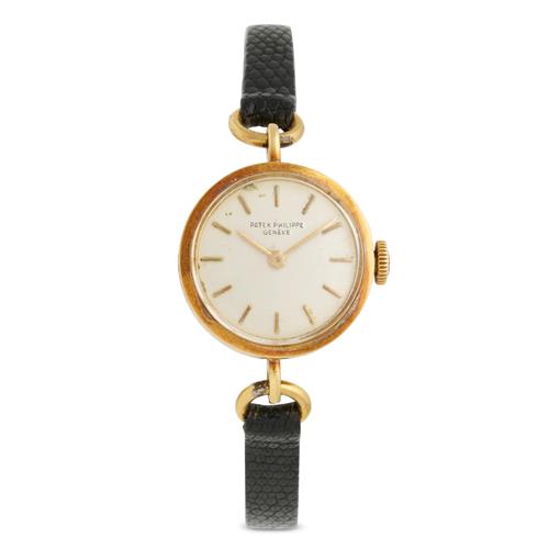 PATEK PHILIPPE REF 3245 A LADY'S 18CT GOLD WRIST WATCH CIRCA 1961