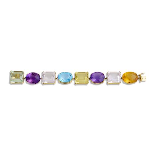 Cerrone, 18ct Gold And Gem-Set Bracelet