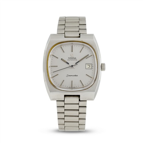 OMEGA SEAMASTER A STAINLESS STEEL BRACELET WATCH WITH DATE CIRCA 1970