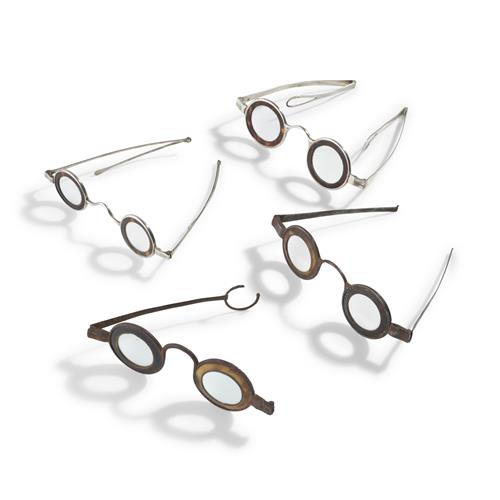 15 · FOUR MARTINS MARGINS SPECTACLES WITH TORTOISESHELL INSETS *CITES permit may be required for export