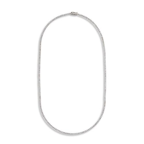 14CT GOLD AND DIAMOND NECKLACE