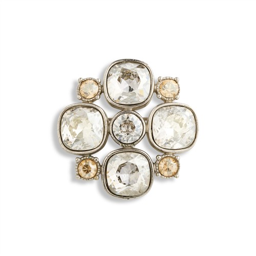CHANEL, CRYSTAL BROOCH