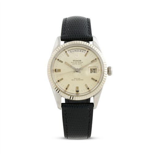 TUDOR OYSTER PRINCE DATE DAY REF 7019/4 A STAINLESS STEEL WRIST WATCH WITH DAY AND DATE DISPLAY CIRCA 1970