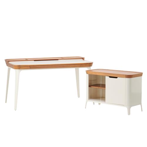 12 · AYAKO TAKASE AND CUTTER HUTTON 'AIRIA' DESK AND CABINET FOR HERMAN MILLER