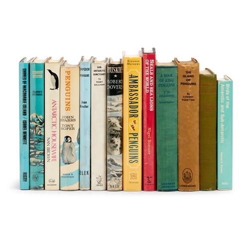33 · BOOKS: A GROUP ON THE NATURAL HISTORY OF THE ANTARCTIC AND ELSEWHERE, INCLUDING SEVERAL ON PENGUINS (13 vols)