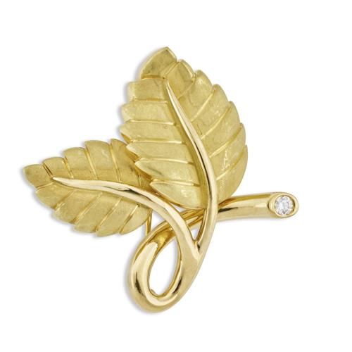 TIFFANY & CO. DIAMOND BROOCH, CIRCA 2003
