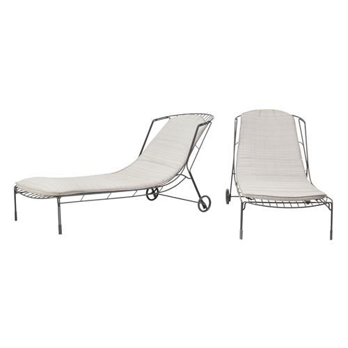84 · PAIR OF 'TIDAL' SUNLOUNGERS BY TAIT