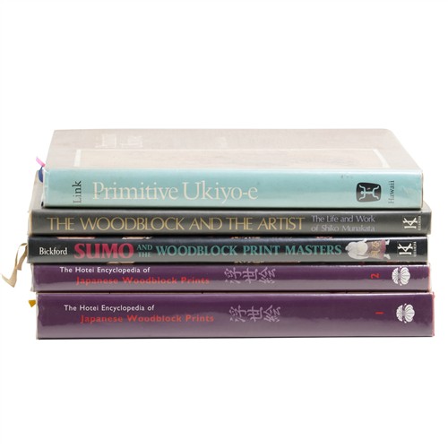 1017 · 5 REFERENCE BOOKS ON JAPANESE PRINTS