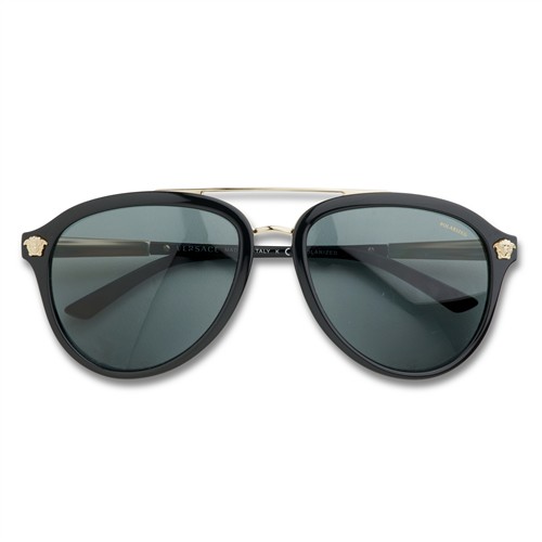15 · VERSACE, AVIATOR SUNGLASSES