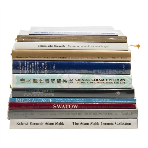 1025 · 11 REFERENCE BOOKS ON MAJOR CHINESE CERAMIC COLLECTIONS
