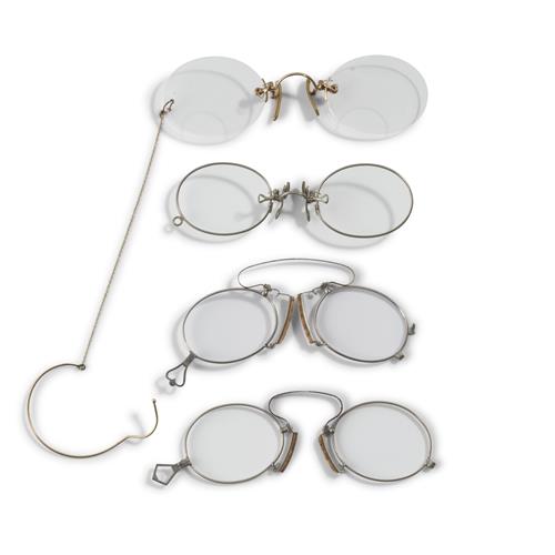 43 · FOUR PINCE-NEZ SPECTACLES