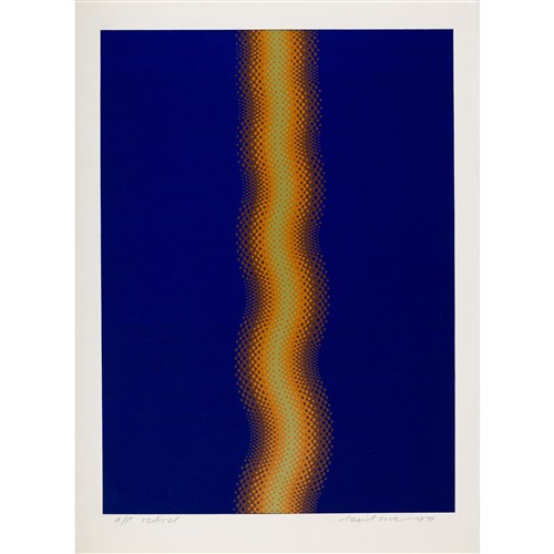 14 · DAVID ROSE (1936-2006) Radical 1971 screenprint, ed. A/P 66.5 x 48.5cm (image); 76.5 x 56cm (sheet)