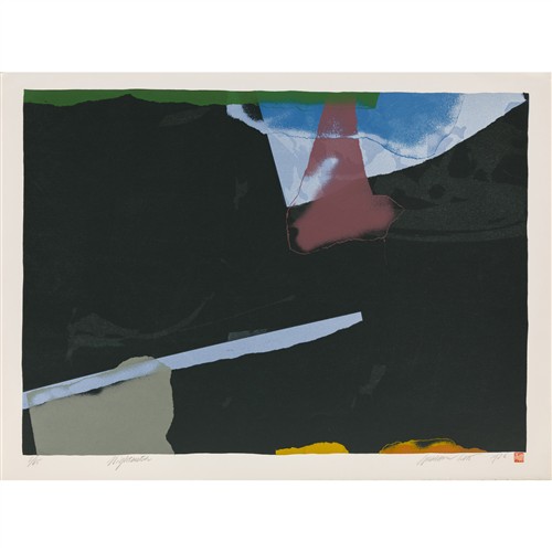 83 · GRAHAM KUO (born 1948) Nightwatch 1976 screenprint, ed. 2/65 50 x 69.5cm (image); 57 x 76.5cm (sheet)