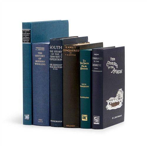 37 · BOOKS: A SMALL GROUP ON ANTARCTIC EXPLORATION, WHALING, etc. (6 vols)