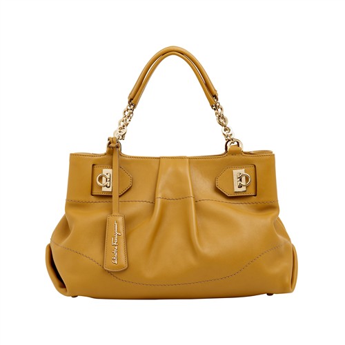 42 · SALVATORE FERRAGAMO, GANCINI HANDBAG