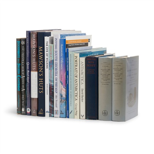 44 · BOOKS: A GROUP ON ANTARCTIC EXPLORATION AND RELATED INTEREST (16 vols, including a two-volume set)