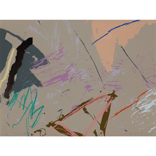 SYDNEY BALL (1933-2017) Byron Spring 1980 screenprint, ed. 4/60 57 x 76cm (sheet)