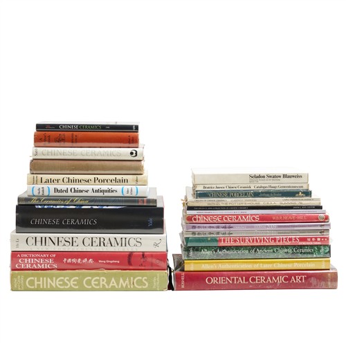 1030 · 25 REFERENCE BOOKS ON CHINESE CERAMICS