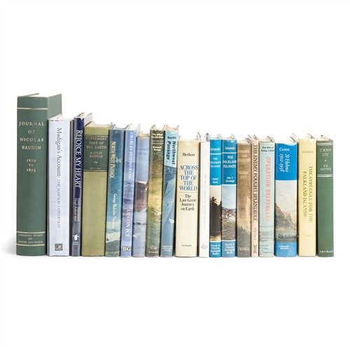 47 · BOOKS: A GROUP ON ASSORTED EXPLORATION AND RELATED INTEREST (19 vols)