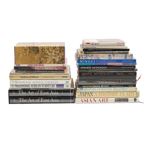 1043 · 26 REFERENCE BOOKS ON JAPANESE AND EAST ASIAN ART, JAPANESE FURNITURE, DESIGN AND CULTURE