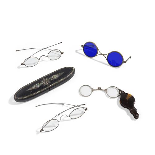 A Lorgnette And Three Spectacles
