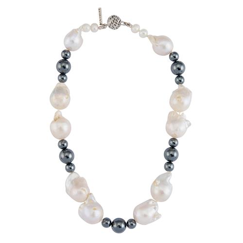 64 · CERRONE BAROQUE PEARL NECKLACE