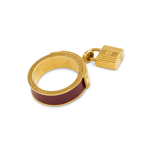 HERMÈS, KELLY SCARF RING