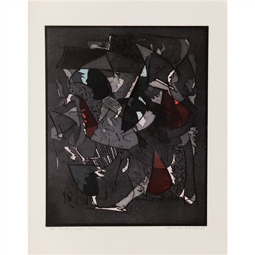 40 · BRUNO LETI (born 1941) Emblems of our Time 1987 aquatint etching, ed. 5/30 48.5 x 39cm (image); 64 x 50cm (sheet)