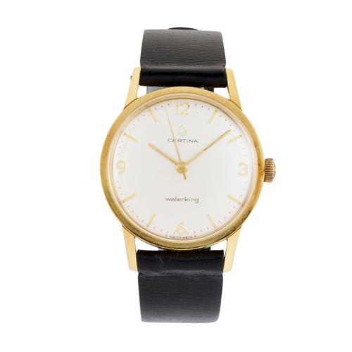 83 · CERTINA GOLD PLATED WATERKING WRIST WATCH